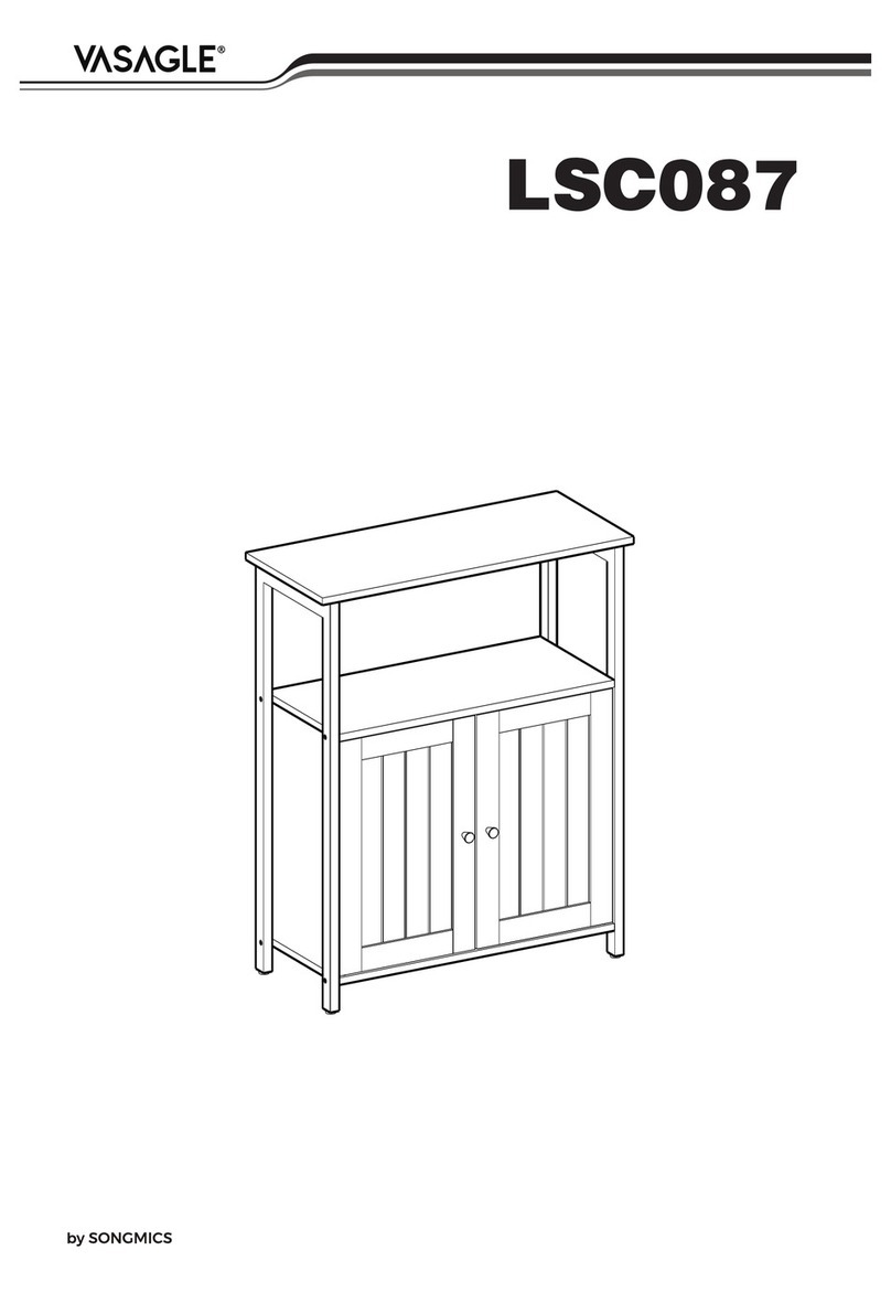 Songmics VASAGLE LSC087 manual