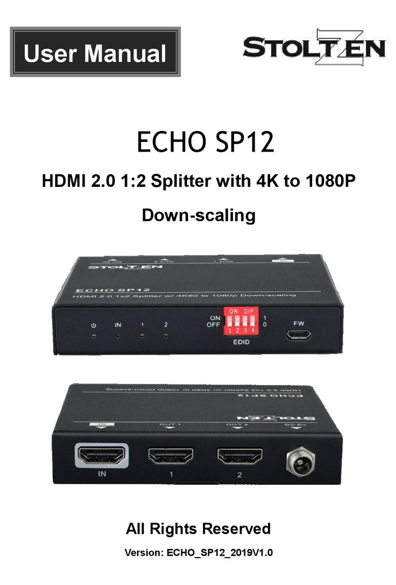 Stoltzen ECHO SP12 user manual