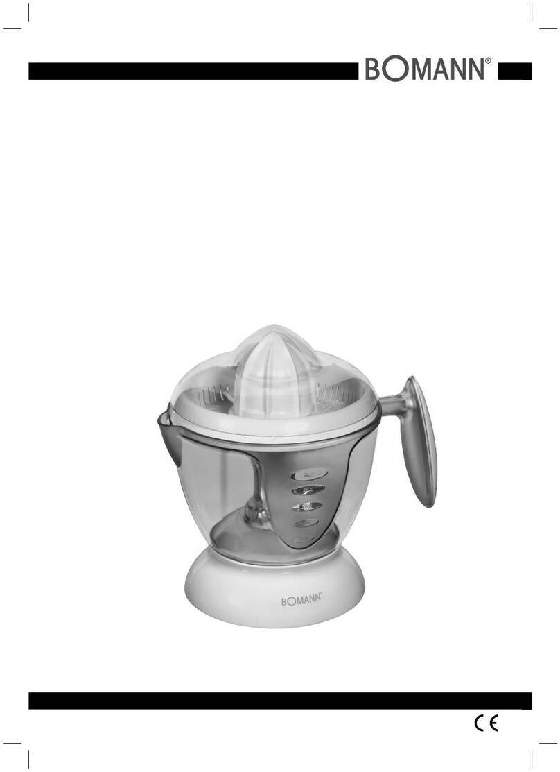 BOMANN ZP 1092 CB Instruction manual & guarantee