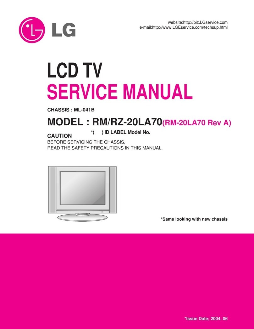 LG RM-20LA70 User manual
