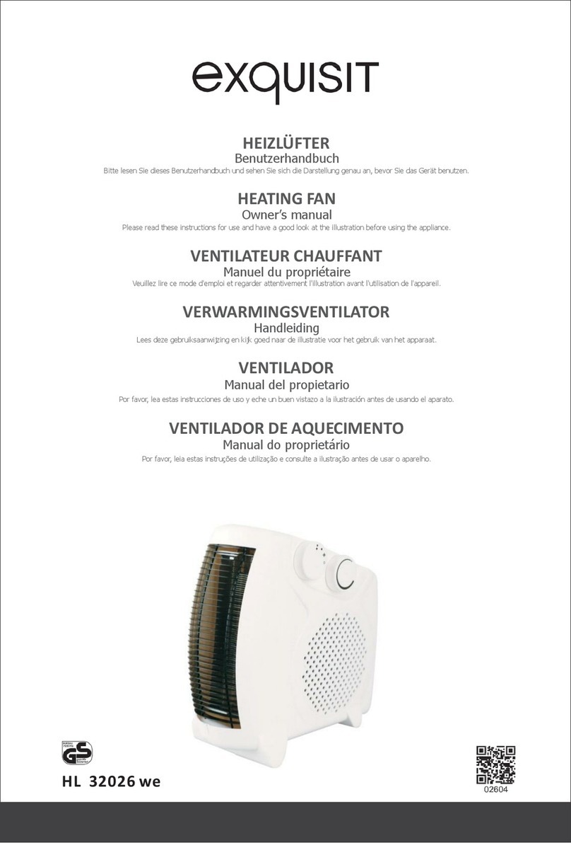 Exquisit HL 32026 we User manual