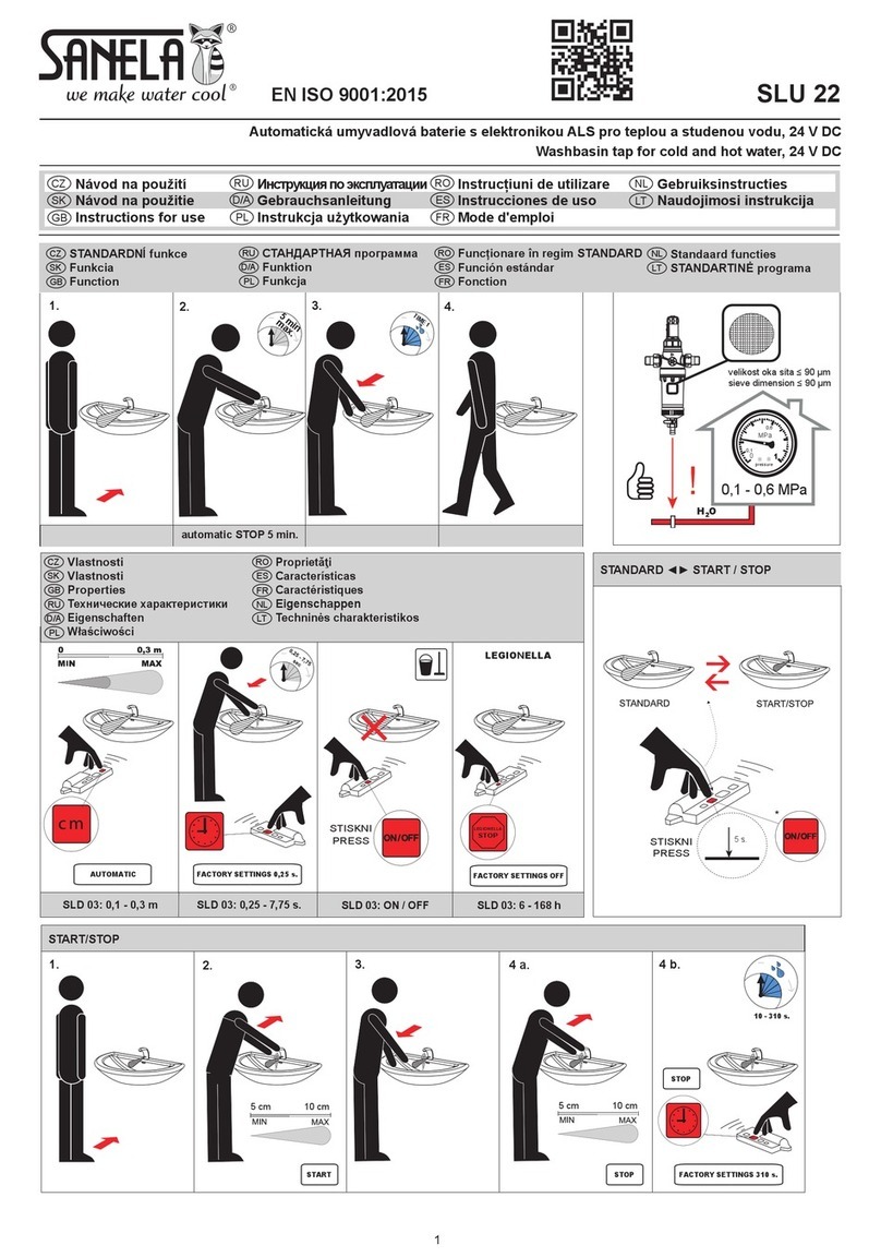 Sanela SLU 22 Instructions for use