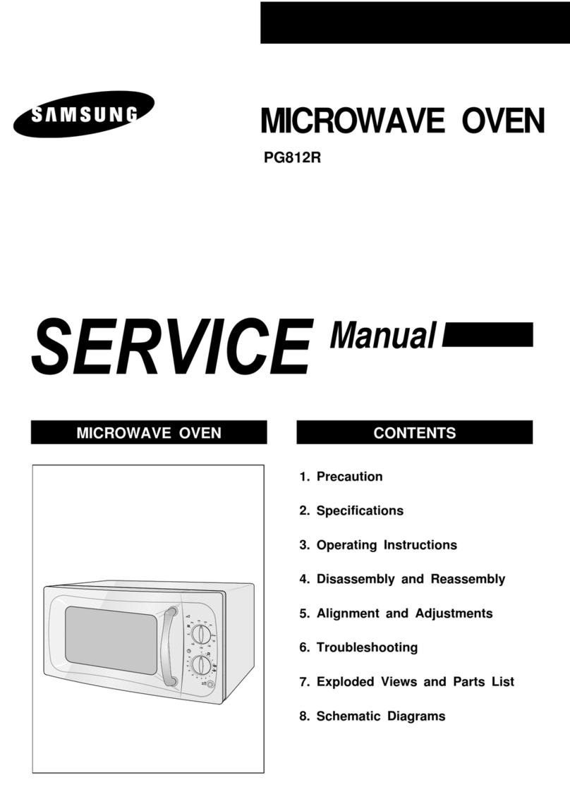 Samsung PG812R Service manual