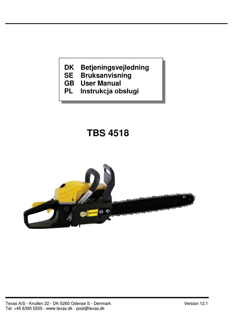 Texas A/S TBS 4518 User manual