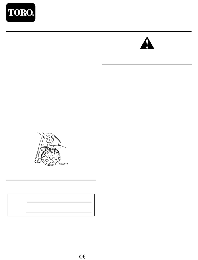 Toro 20995 User manual