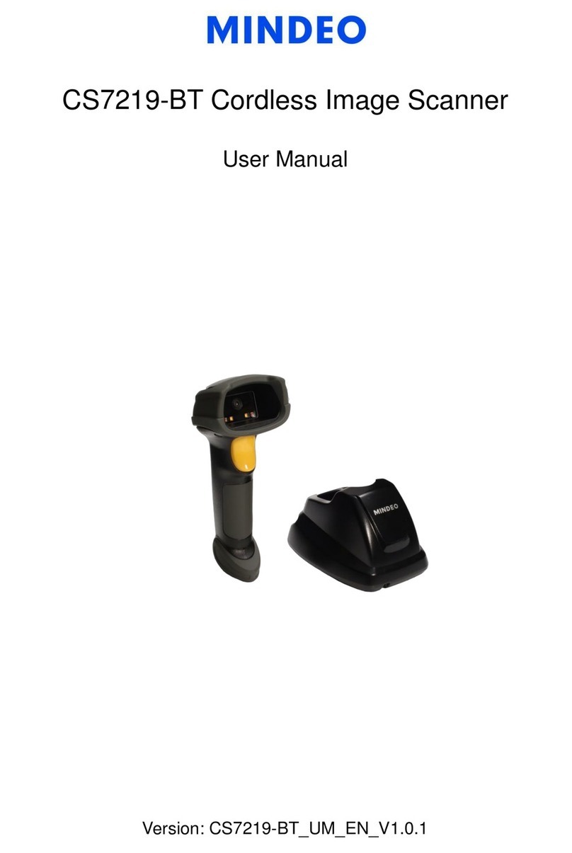 Mindeo CS7219-BT User manual