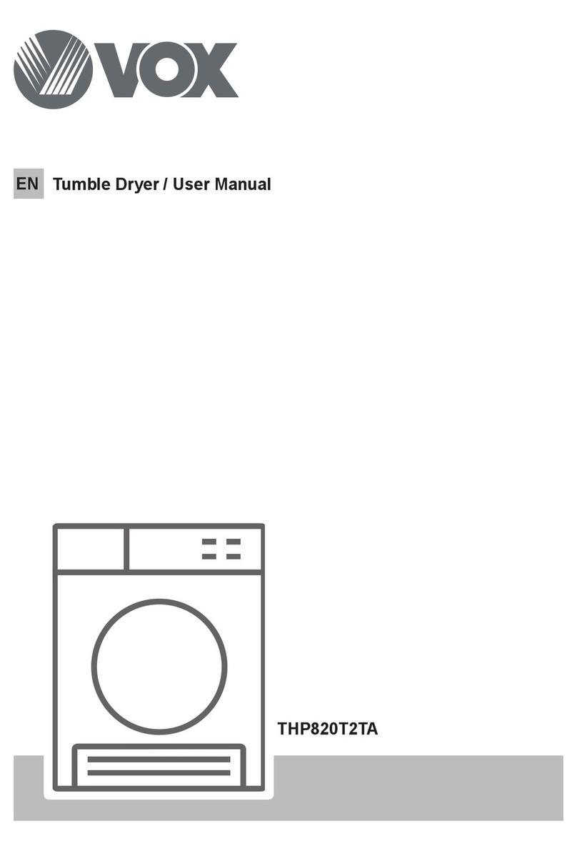 Vox THP820T2TA user manual