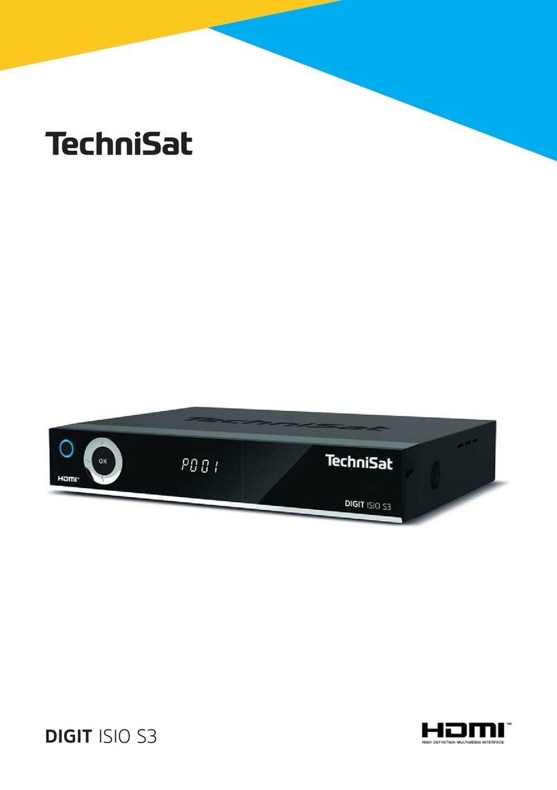 TechniSat DIGIT ISIO S3 Instruction manual