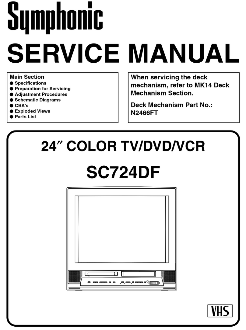 Symphonic SC724DF User manual Symphonic SC724DF User manual