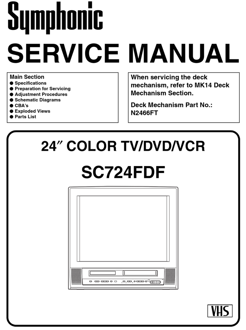 Symphonic SC724FDF User manual Symphonic SC724FDF User manual