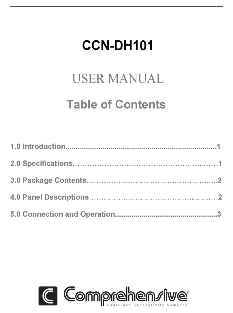 Comprehensive CCN-DH101 User manual