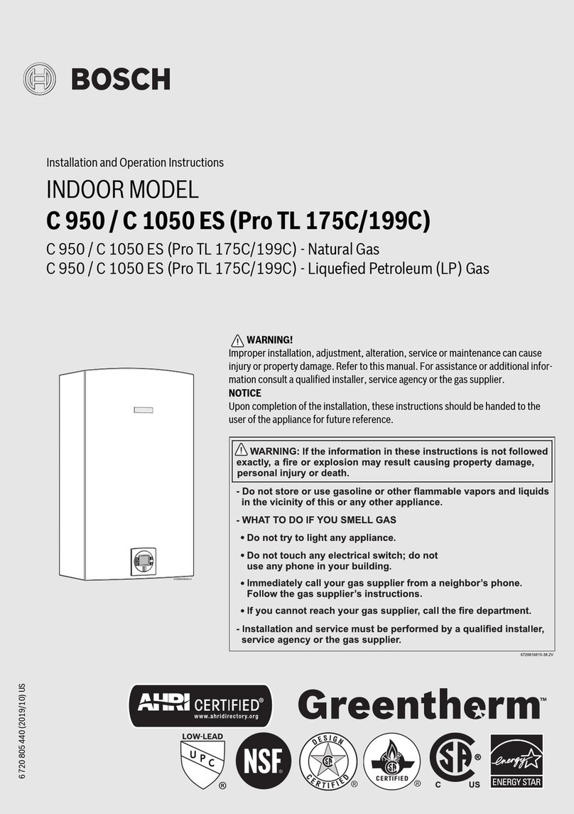Bosch C 950 Owner's manual