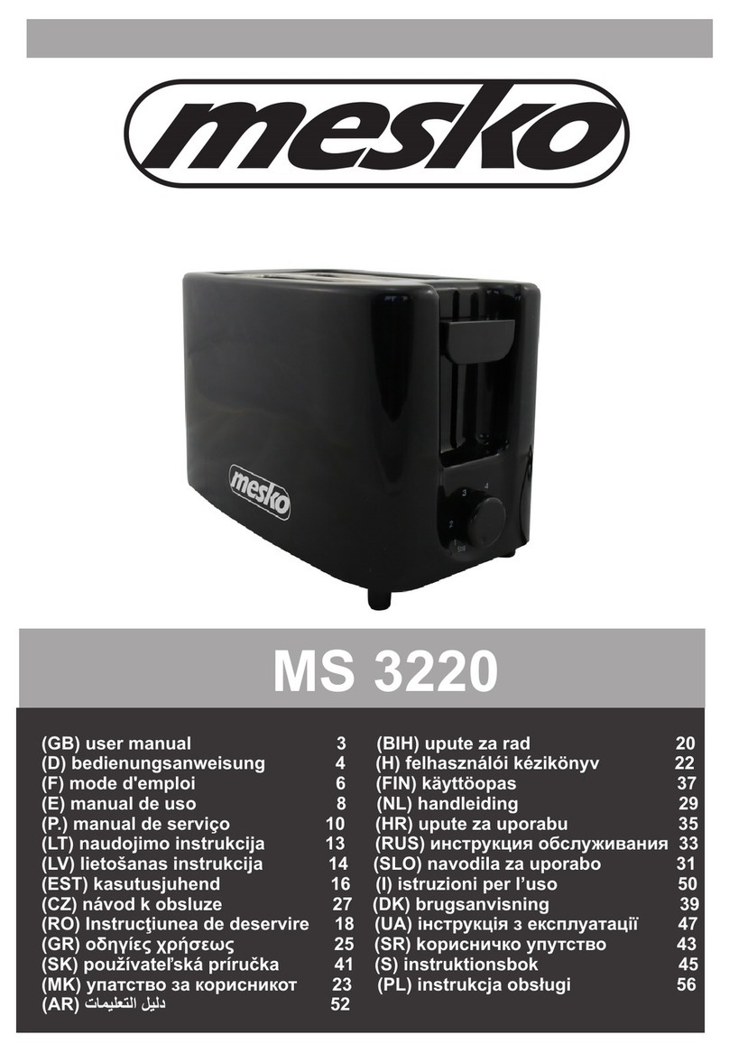 Mesko MS 3220 user manual