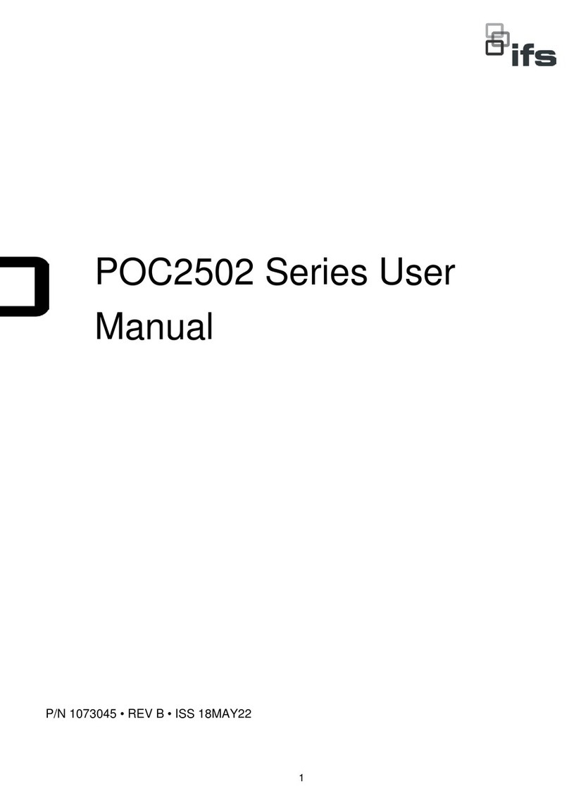ifs POC2502 Series User manual