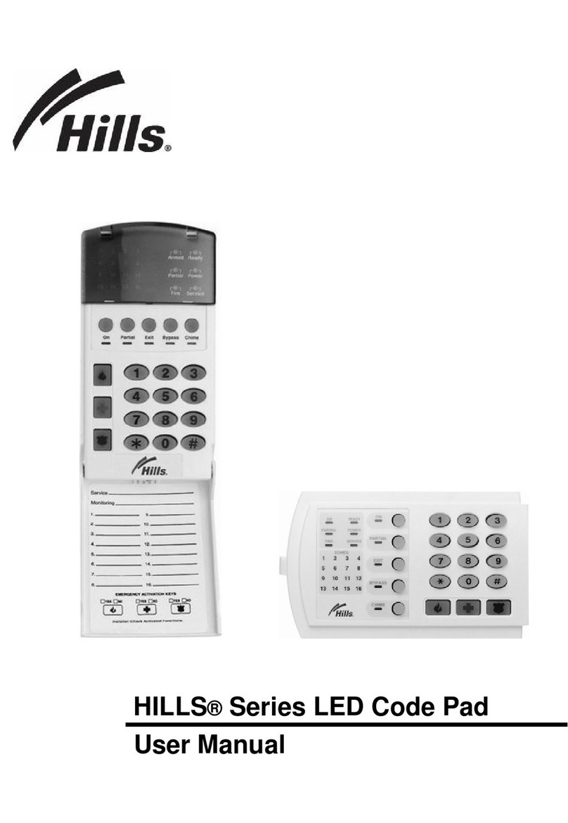 Hills NX-1516 user manual