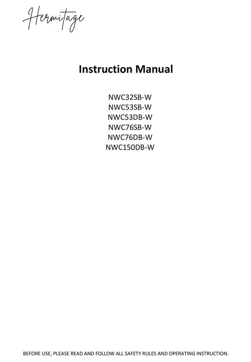 Temptech Hermitage NWC32SB-W User manual