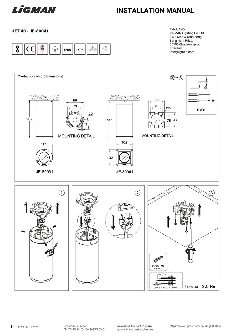 LIGMAN JE-80031 User manual