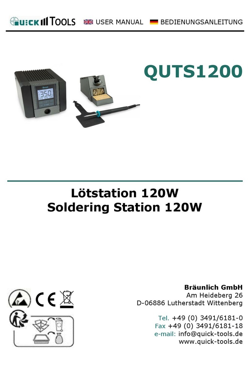 Quick Tools QUTS1200 user manual
