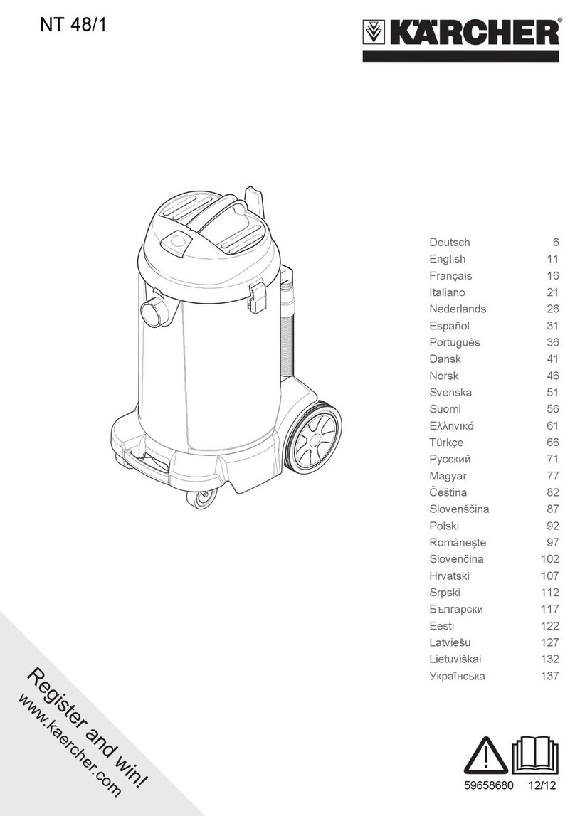 Kärcher NT 48/1 User manual