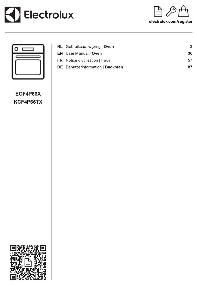 Electrolux KCF4P66TX user manual