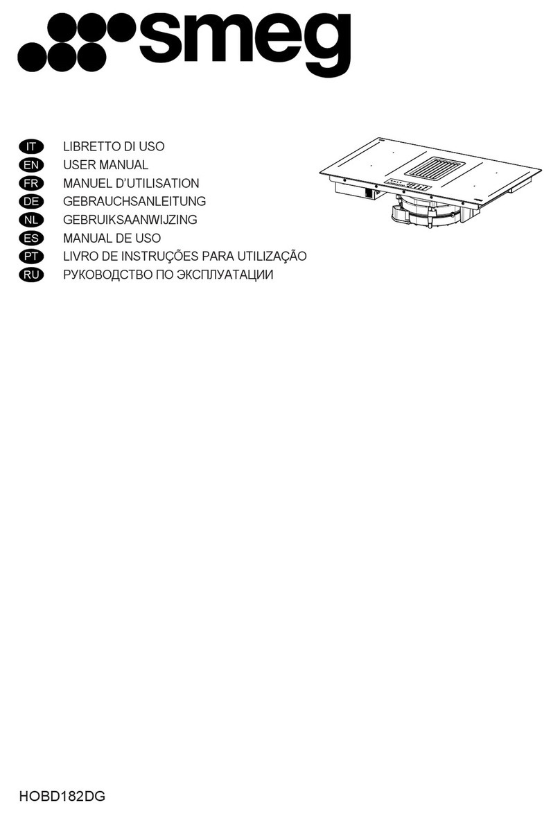 Smeg HOBD182DG User manual
