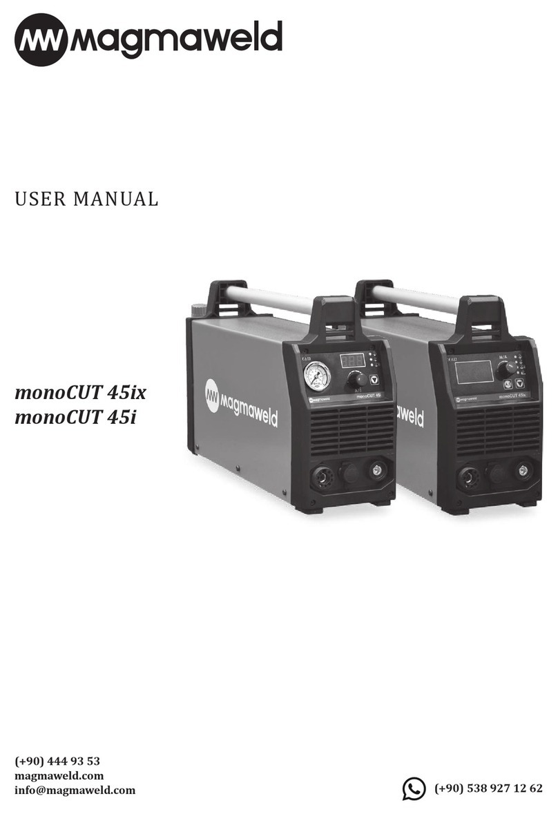 Magmaweld monoCUT 45ix user manual