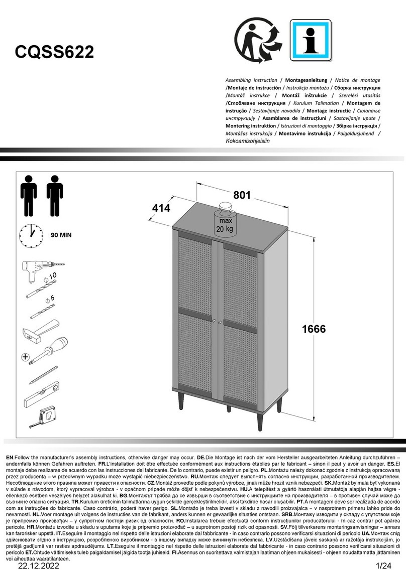 Forte CQSS622 User manual