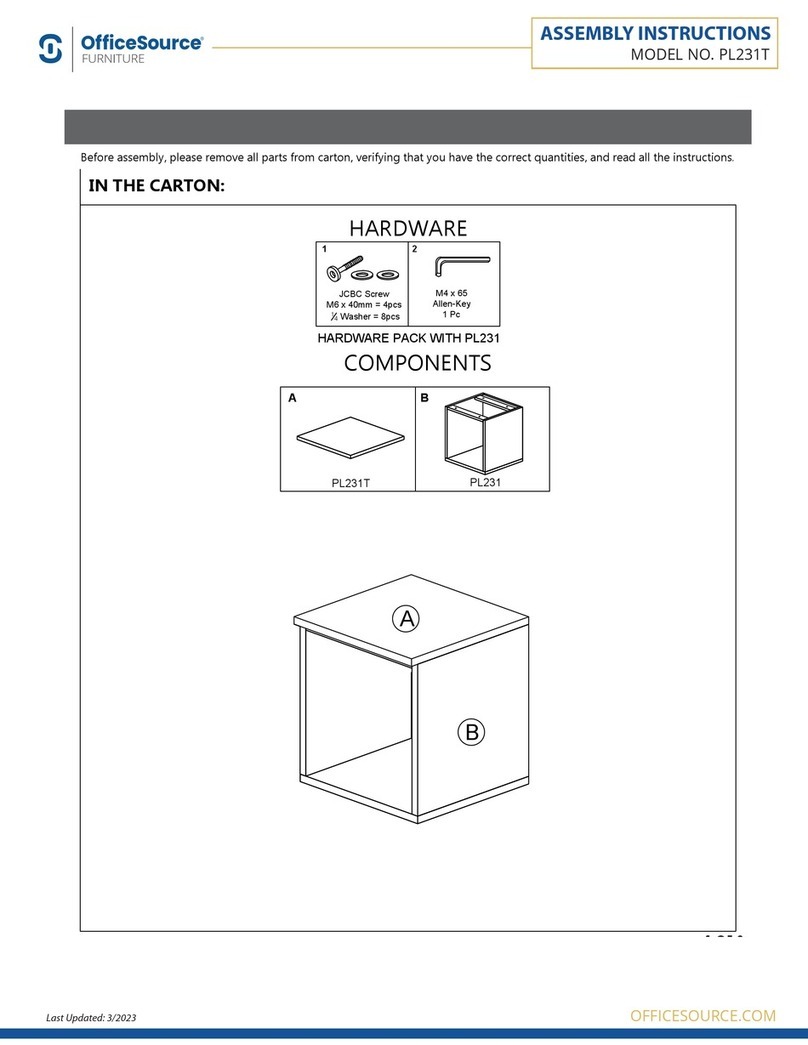 OfficeSource PL231T User manual OfficeSource PL231T User manual