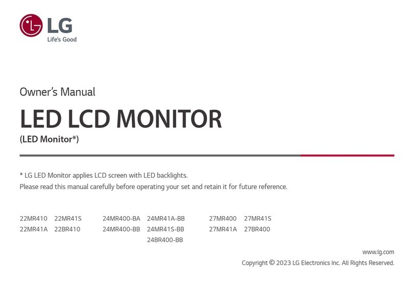 LG 22MR41A User manual