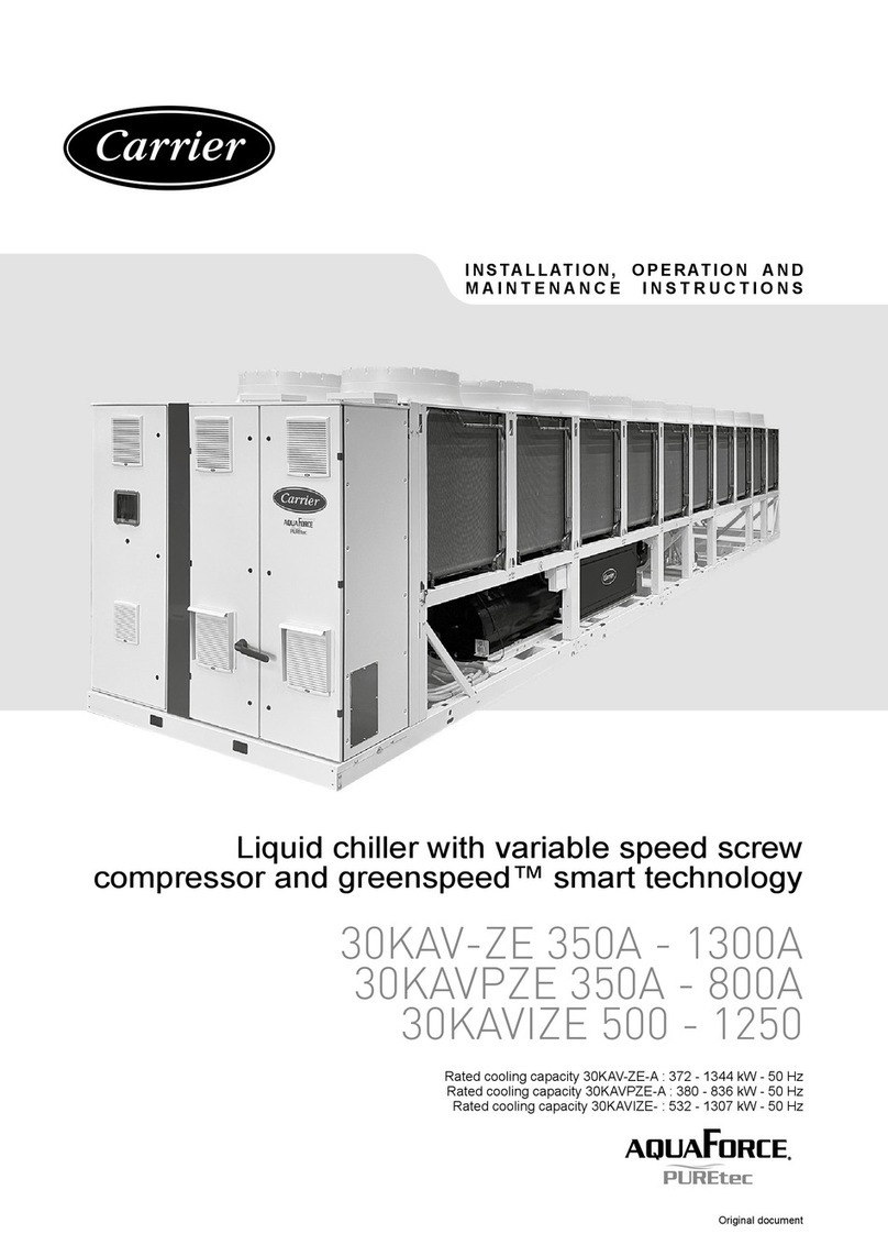Carrier 30KAV-ZE Series Manual
