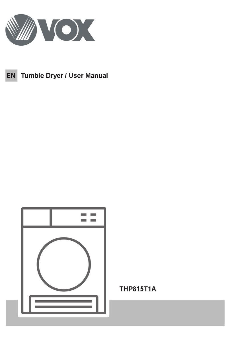 Vox THP815T1A User manual