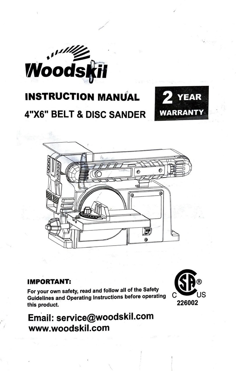 Woodskil MM491GLC instruction manual