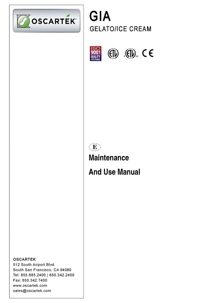 Oscartek GIA Maintenance and use manual