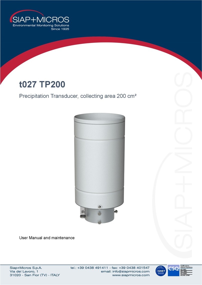 SIAP+MICROS t027 TP200 Guide SIAP+MICROS t027 TP200 Guide