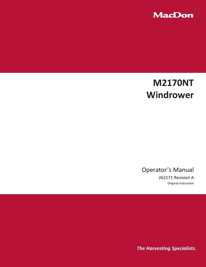 MacDon M2170NT Operator's manual MacDon M2170NT Operator's manual