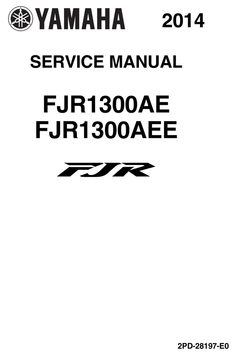 Yamaha FJR 1300 AE 2014 User manual