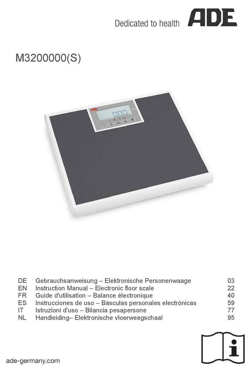 ADE M320000 User manual