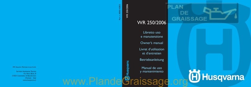Husqvarna WR 250/2006 owner's manual