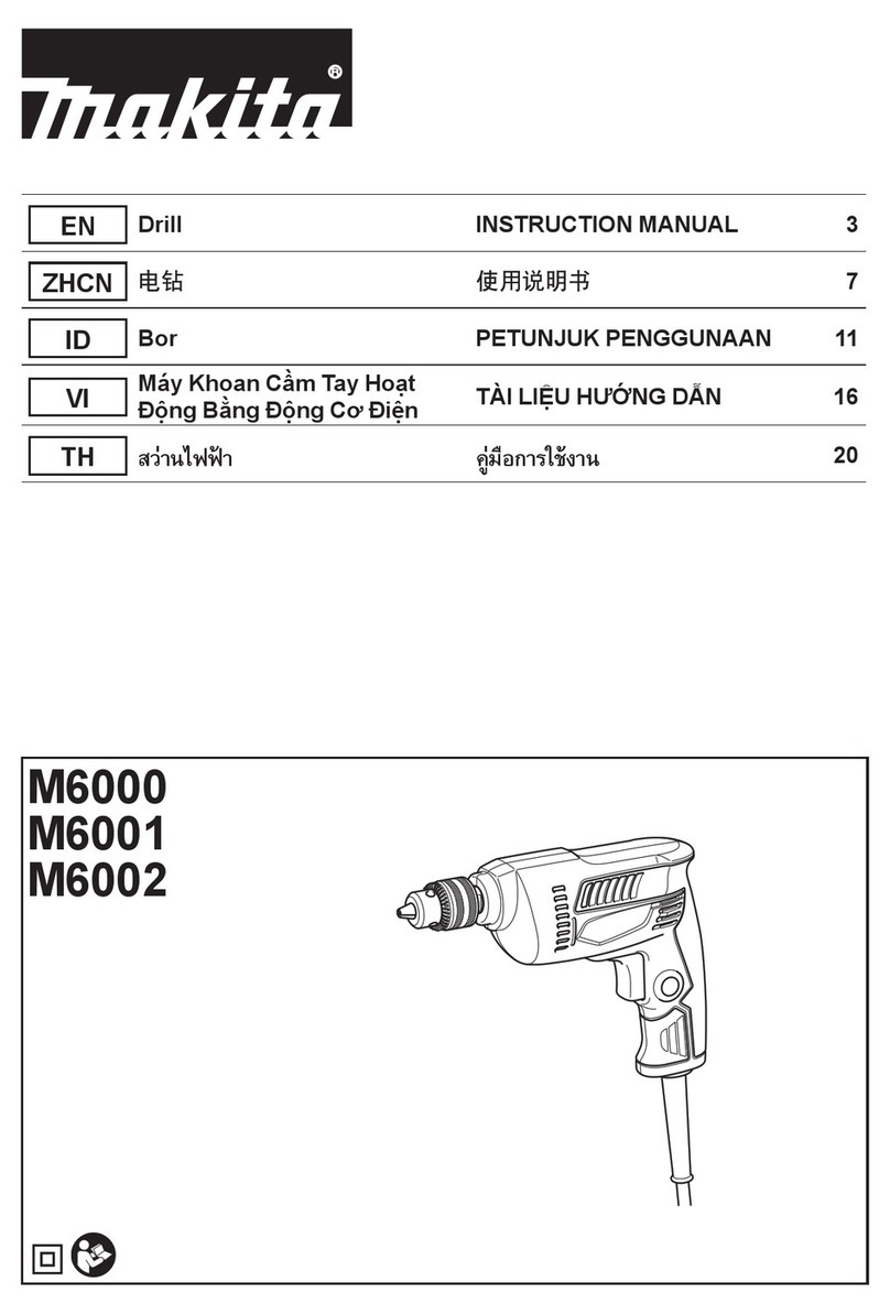 Makita M6001B User manual