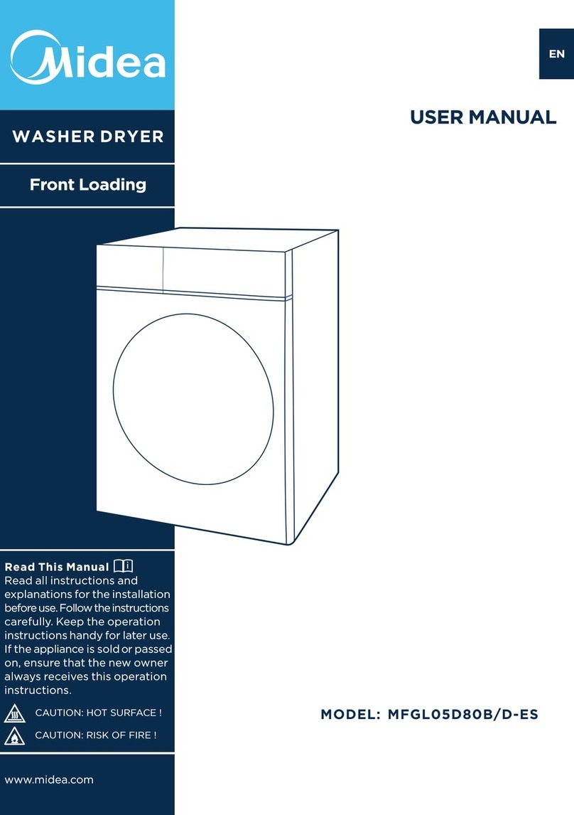 Midea MFGL05D80B/D-ES User manual