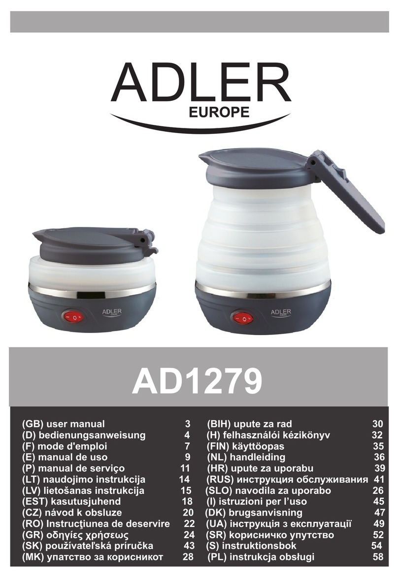 Adler Europe AD1279 user manual