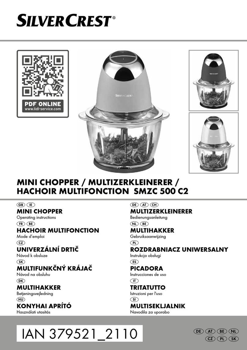 Silvercrest 379521 2110 User manual