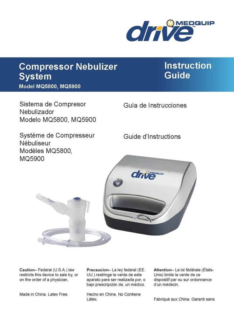 Drive Medquip MQ5800 Instruction guide Drive Medquip MQ5800 Instruction guide