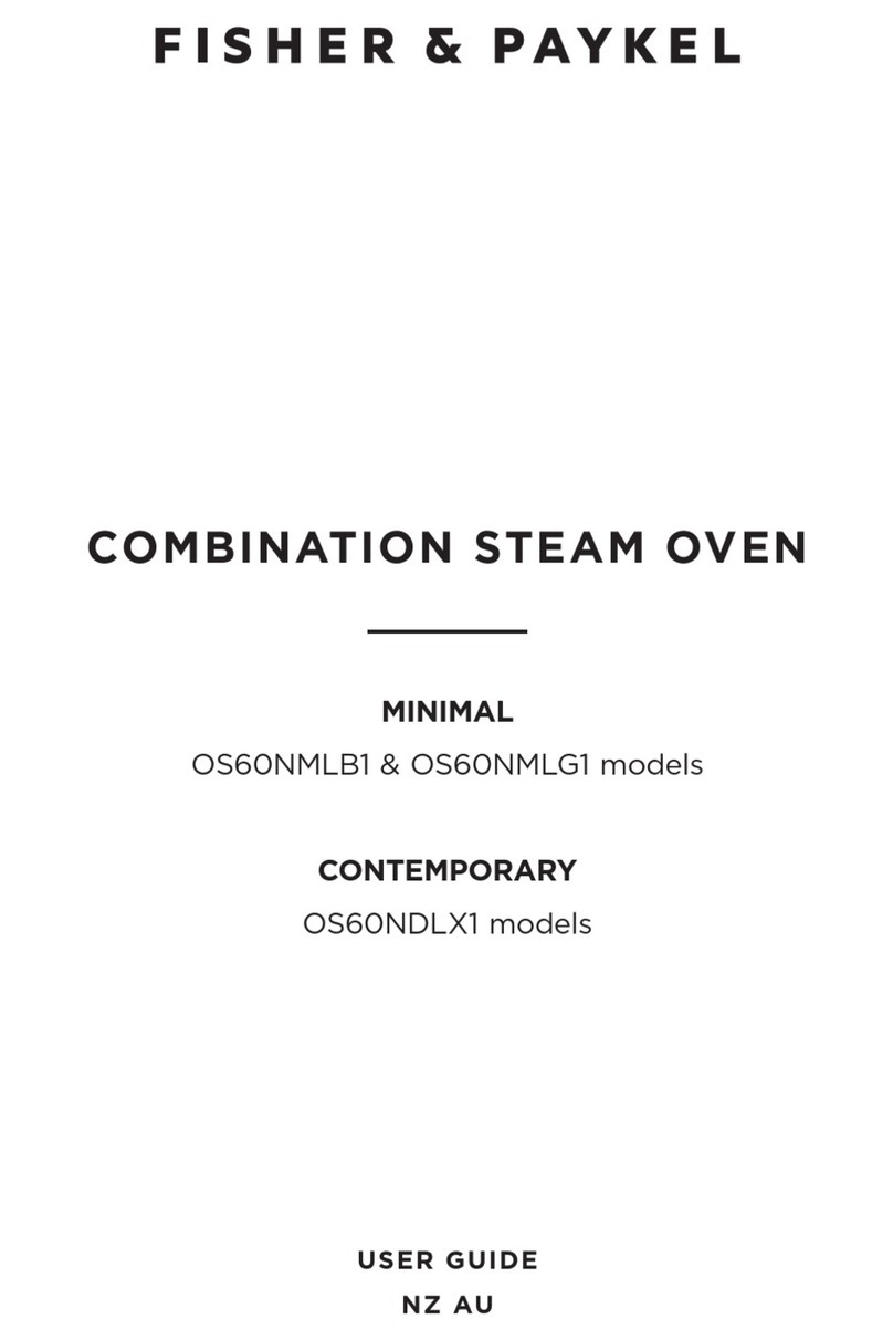 Fisher & Paykel OS60NMLB1 user guide