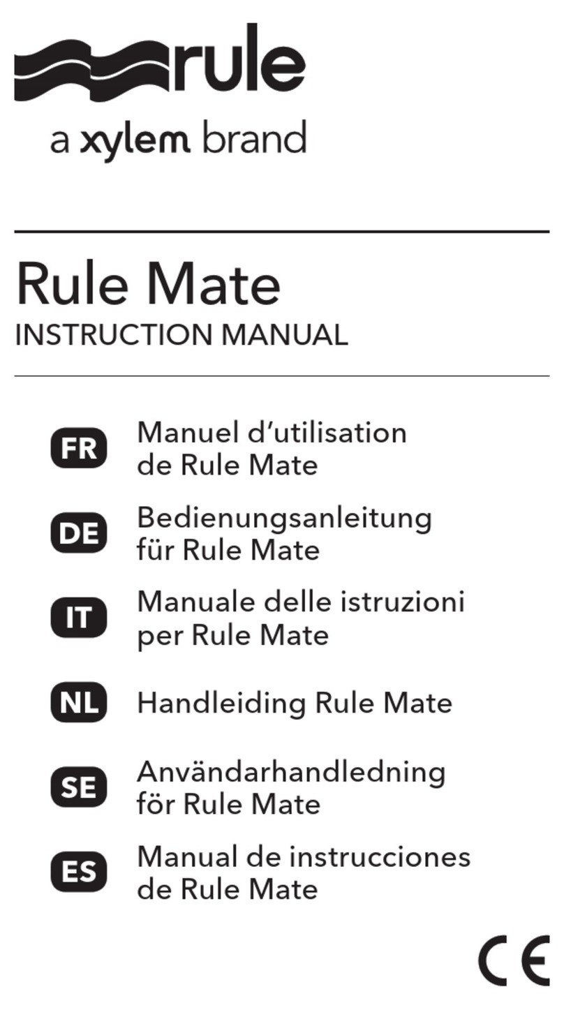 Xylem RM1100B User manual Xylem RM1100B User manual