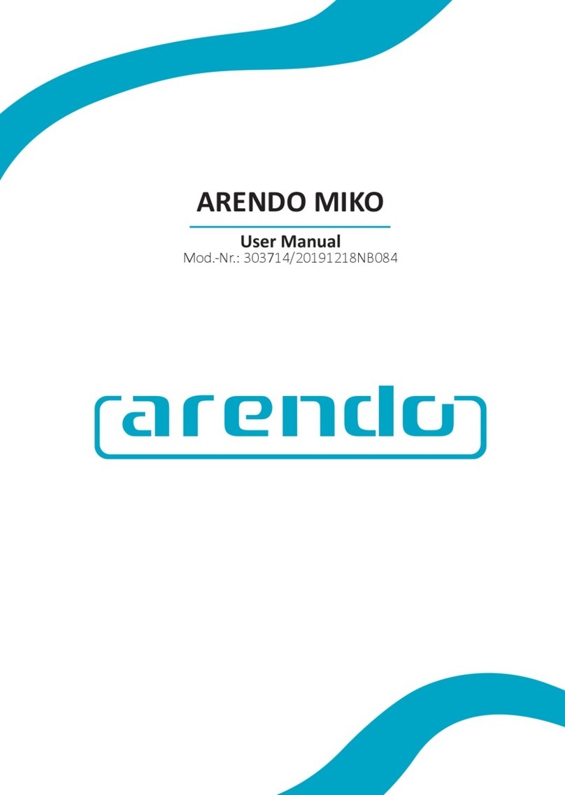 ARENDO 303714/20191218NB084 user manual