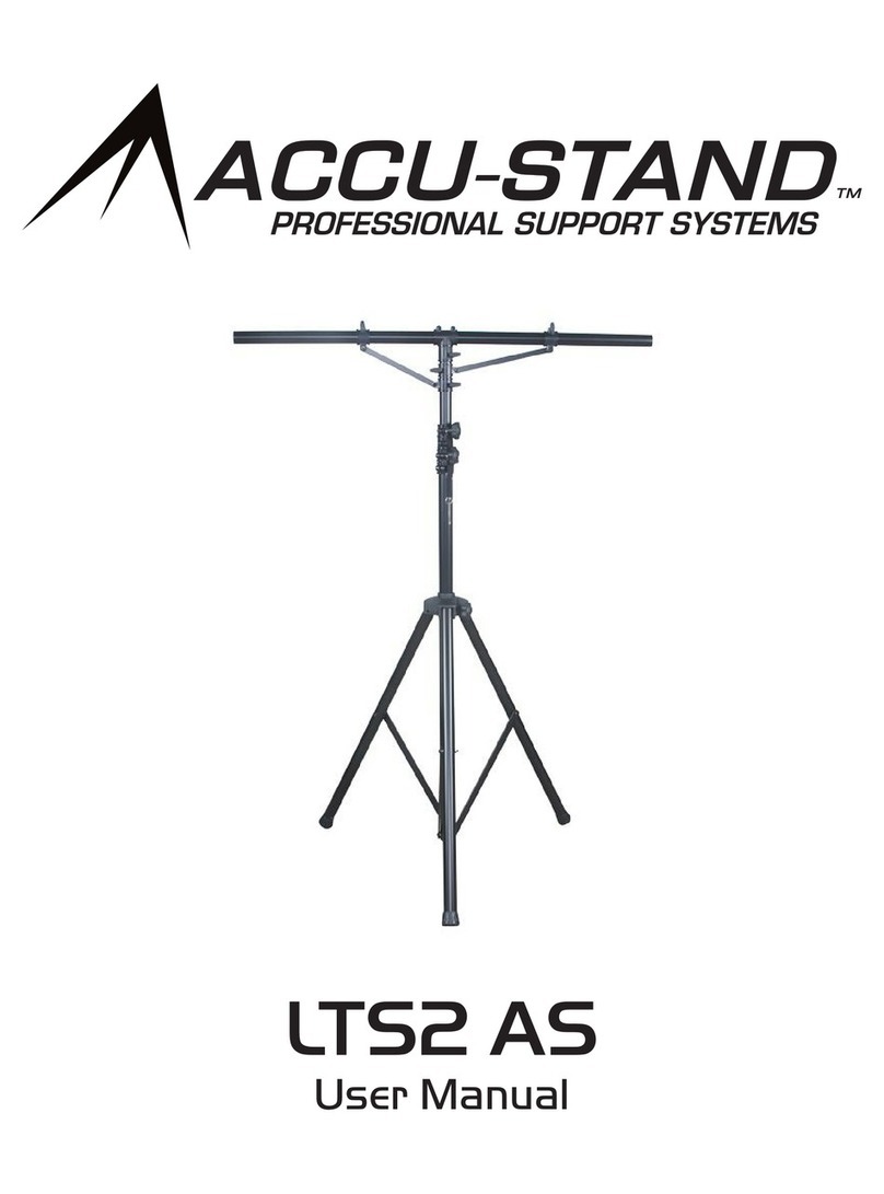 ADJ ACCU-STAND LTS2 AS User manual