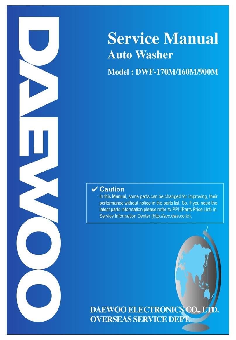 Daewoo DWF-160M User manual