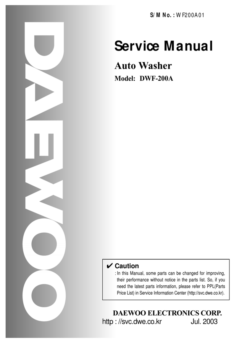 Daewoo DWF-200A User manual