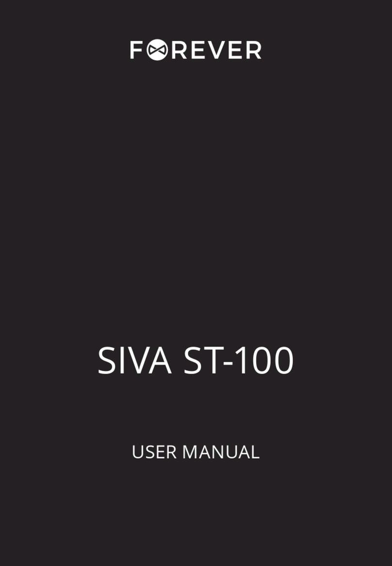 FOREVER SIVA ST-100 user manual